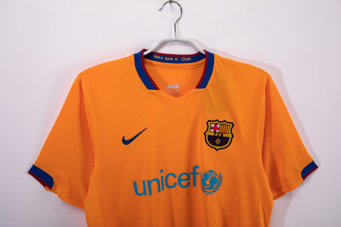 2006/07 season Barcelona away orange