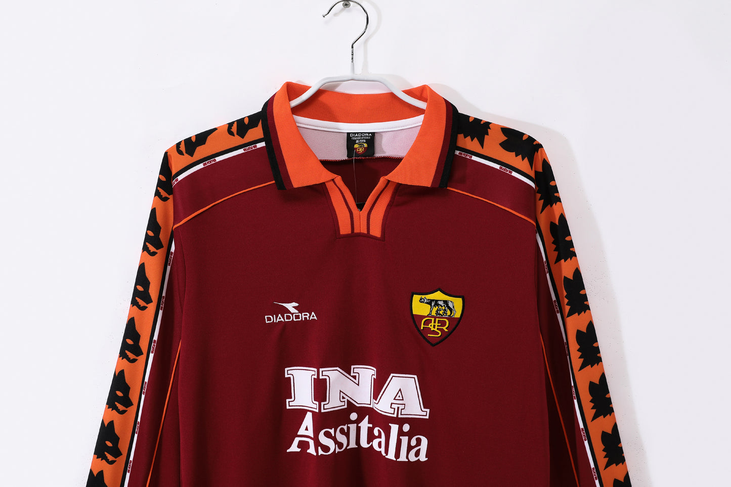 1998/99 AS Roma home longe sleeve