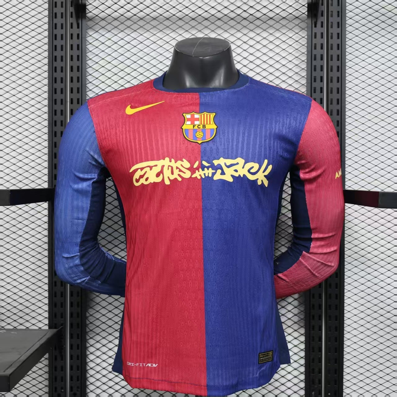2024/25 Barcelona Travis Scott home player version