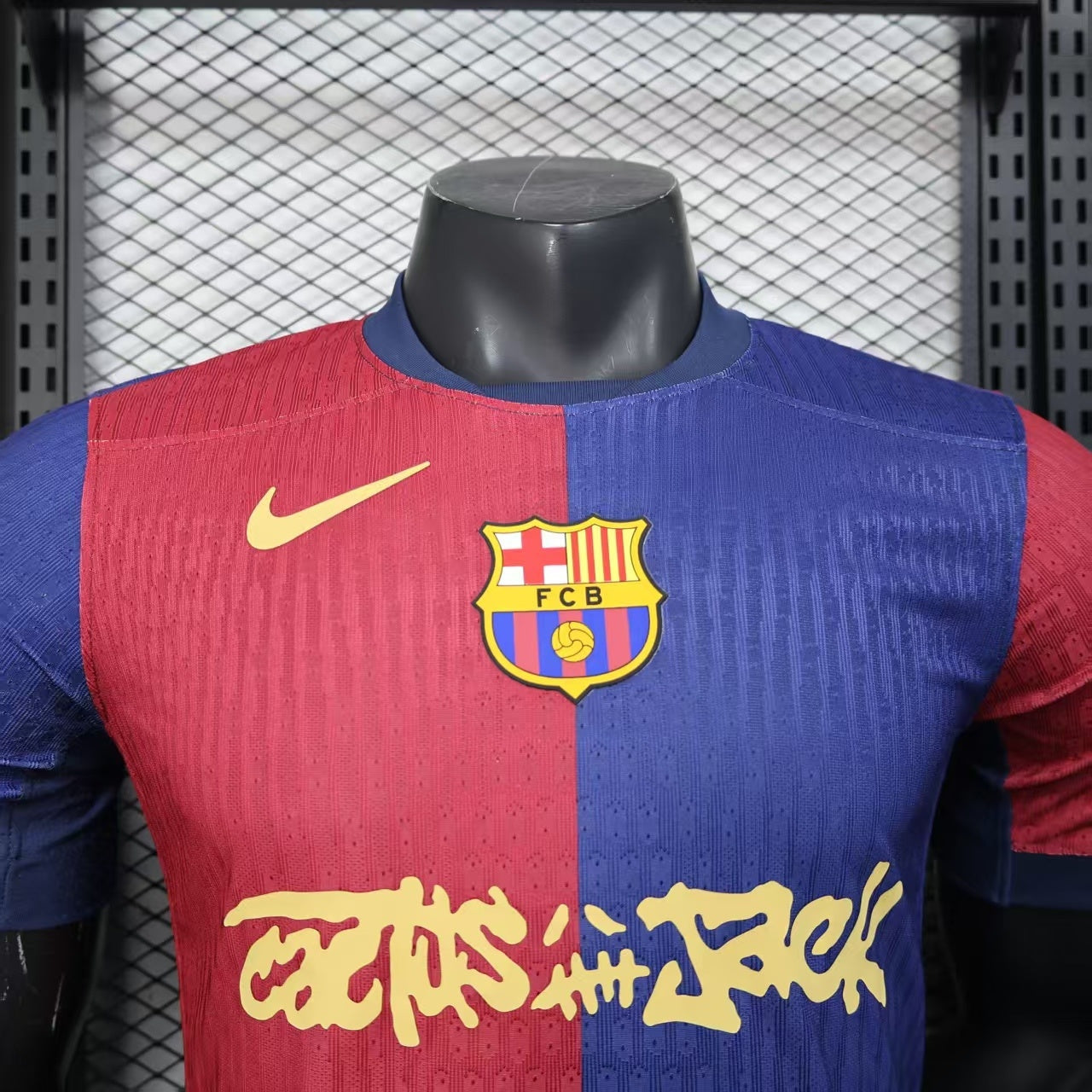 2024/25 Barcelona Travis Scott home player version