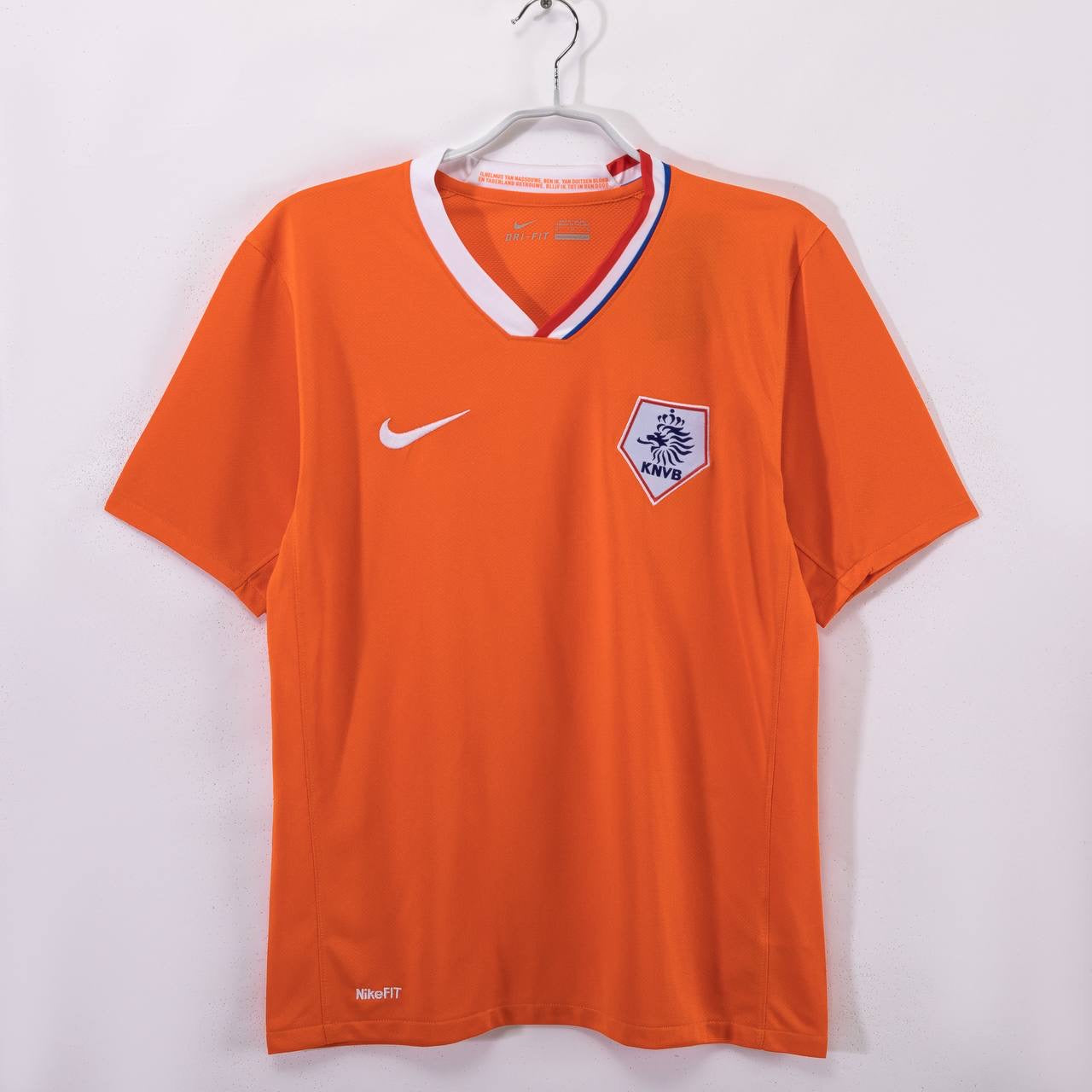 2008 Netherlands Retro home Jersey