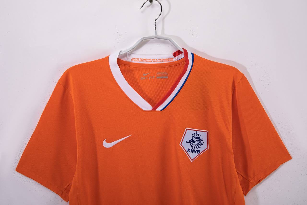 2008 Netherlands Retro home Jersey