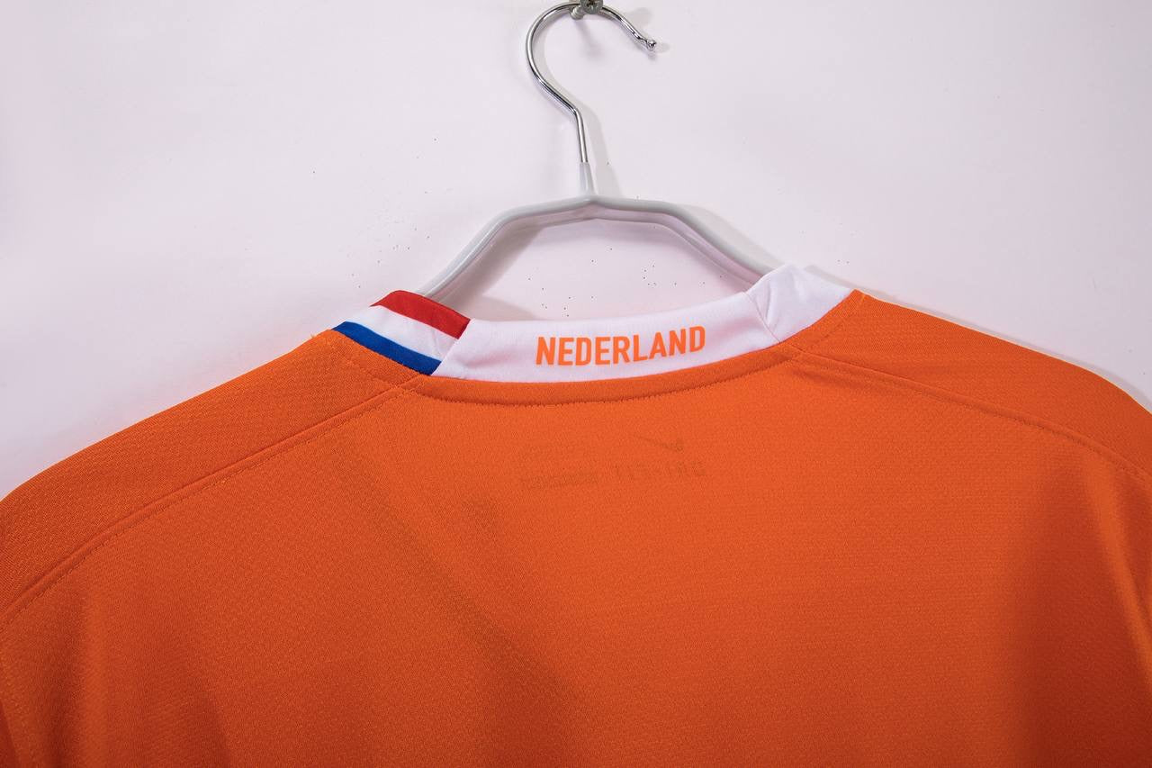 2008 Netherlands Retro home Jersey
