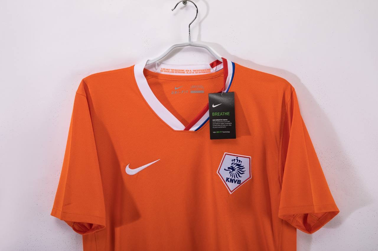 2008 Netherlands Retro home Jersey