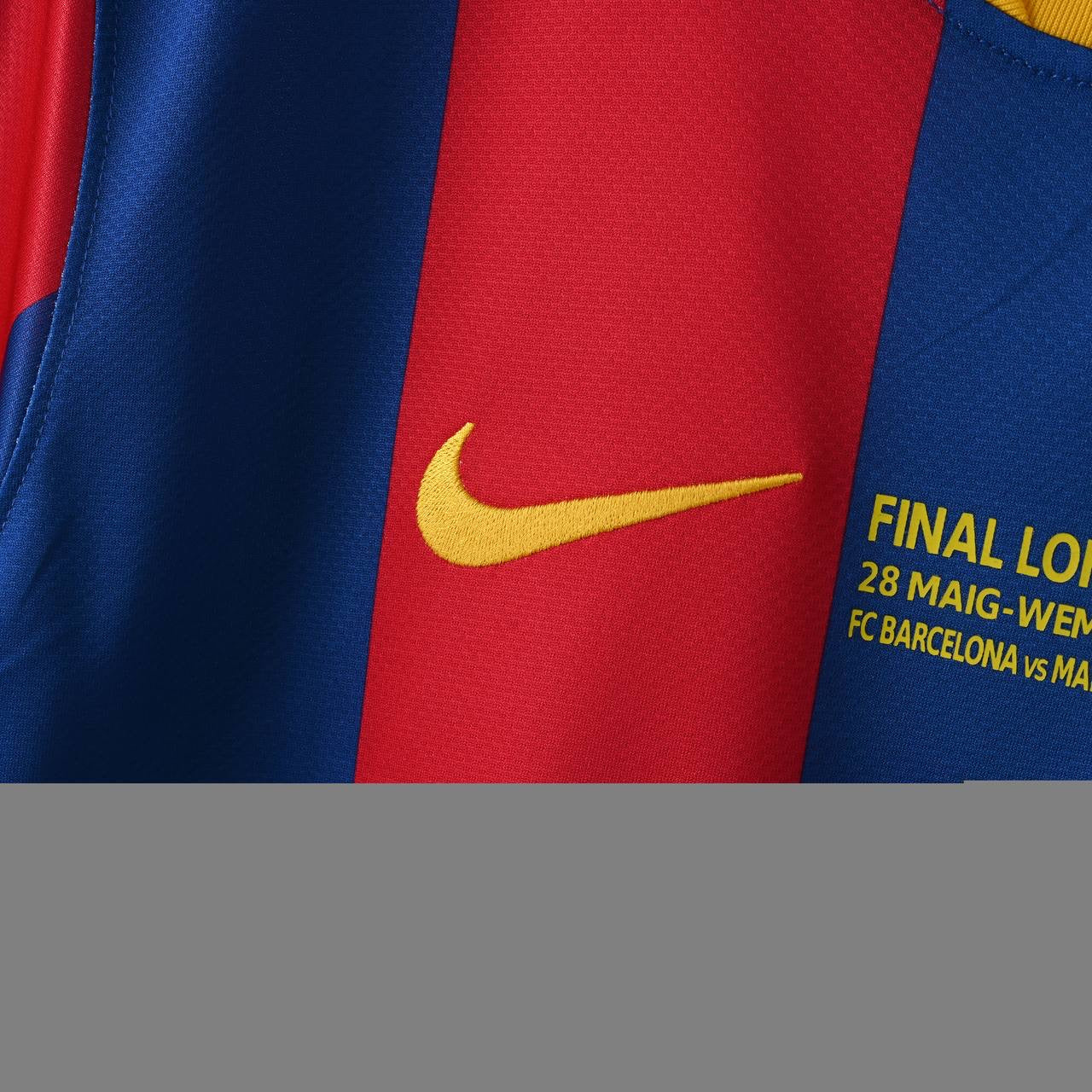 2010/2011 Barcelona home Jersey UCL Final edition