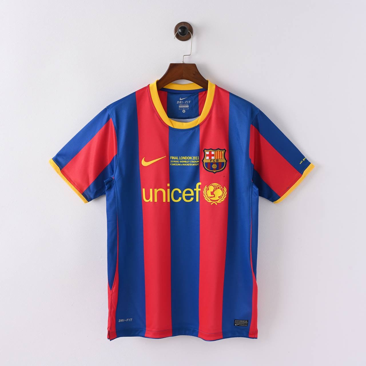 2010/2011 Barcelona home Jersey UCL Final edition