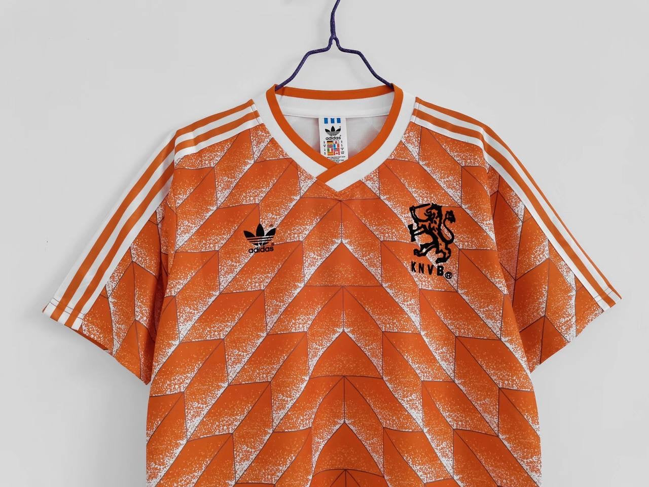 1988 Netherlands Retro Home Jersey