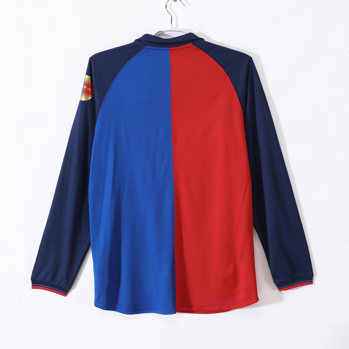 Long sleeve : 1999 Barcelona Home Retro Jersey