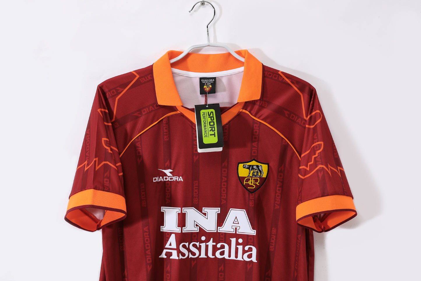 1999 Roma Home Retro Jersey