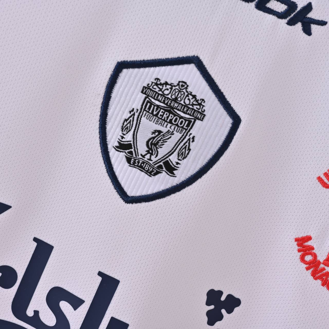 2001 Liverpool Away Retro Jersey Super Cup Final edition