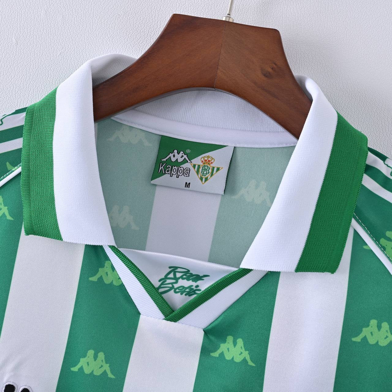 1995/97 Real Betis Long-Sleeve Home Retro Jersey