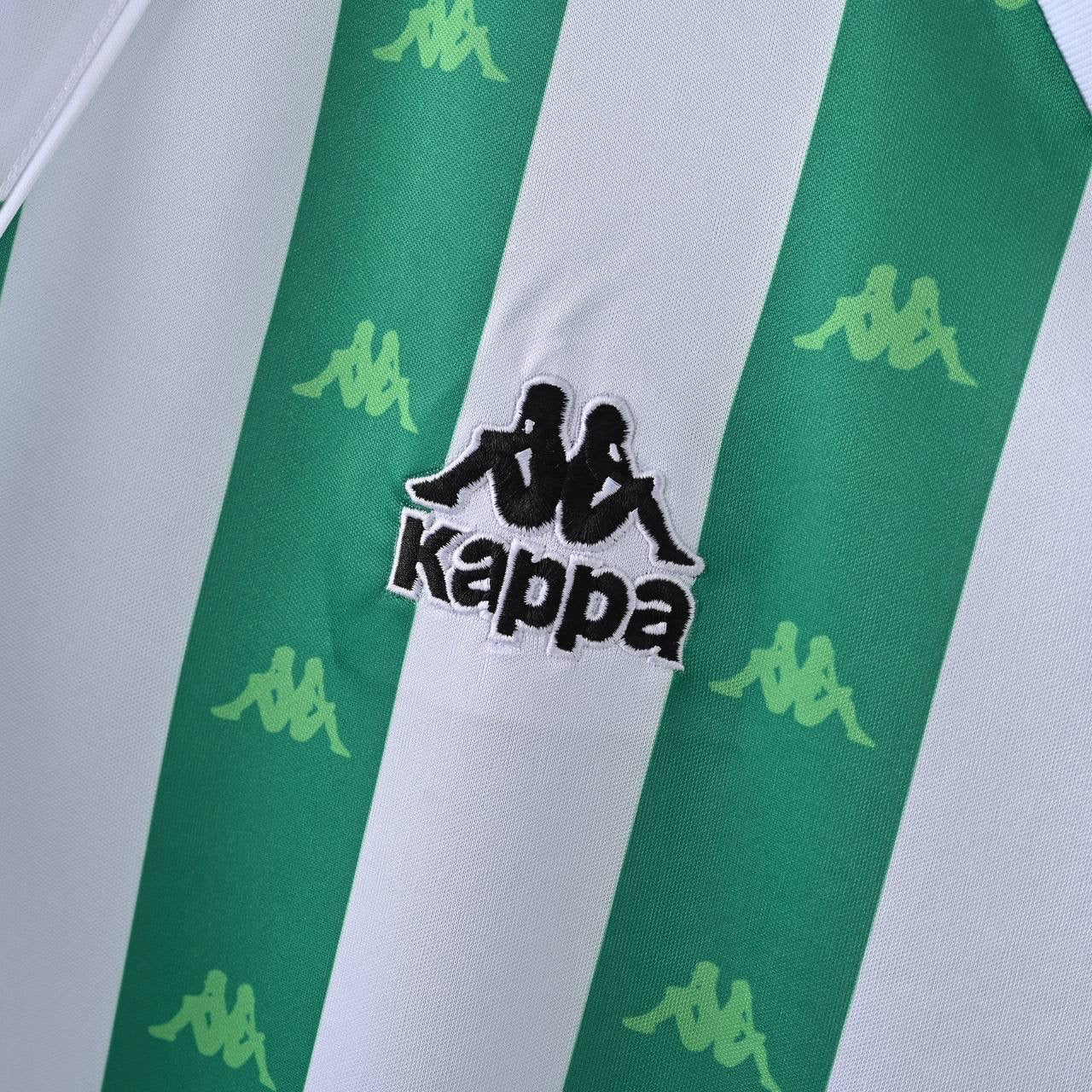 1995/97 Real Betis Long-Sleeve Home Retro Jersey
