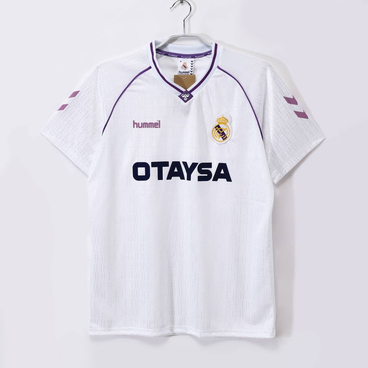 1990 Real Madrid Home Retro Jersey