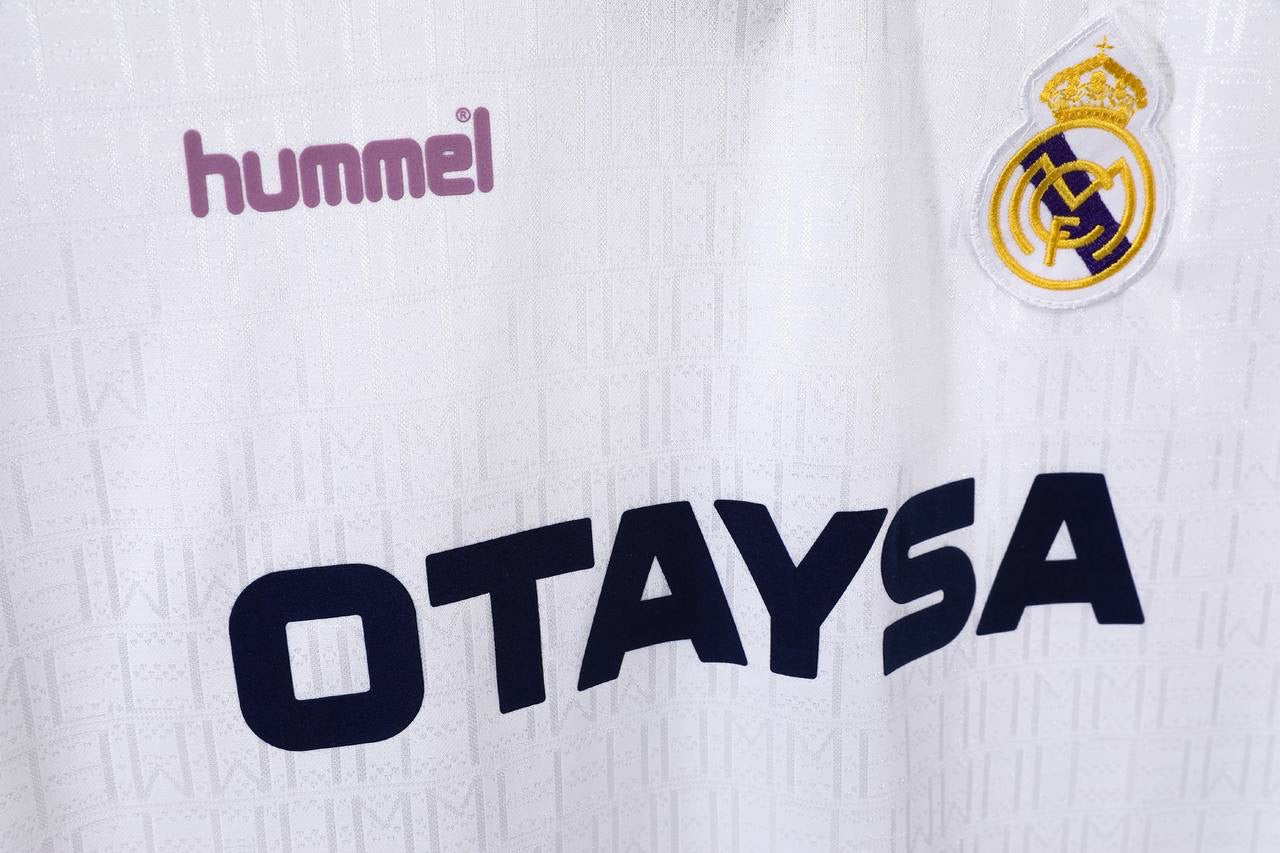 1990 Real Madrid Home Retro Jersey