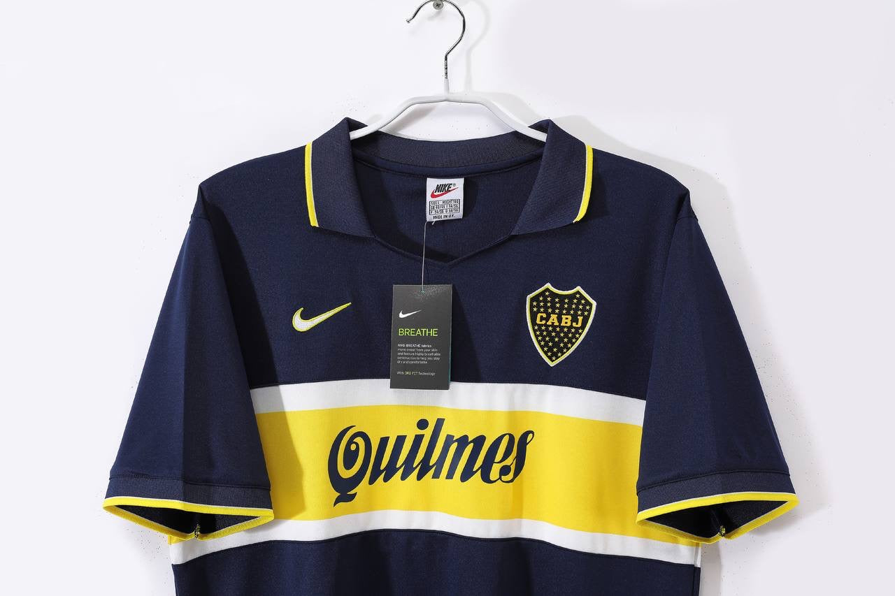 1996/97 Boca Juniors Home Retro Jersey