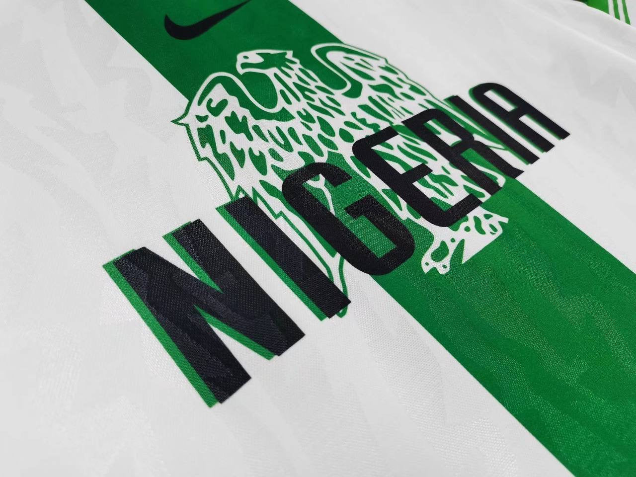1996 Nigeria Home Retro Jersey
