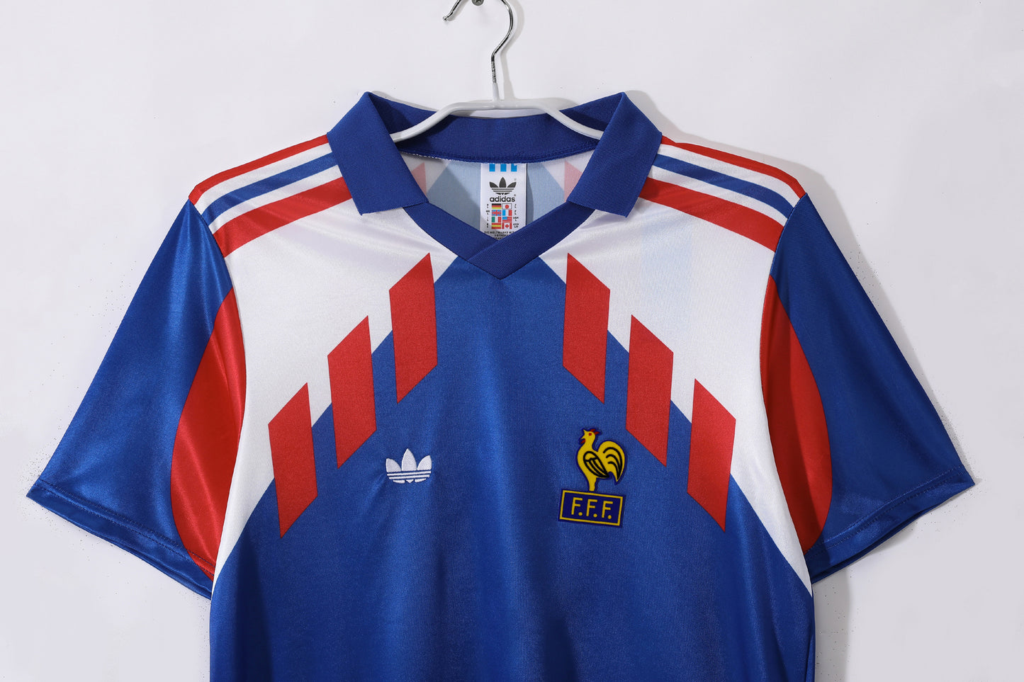 1990/91 France Home Jersey