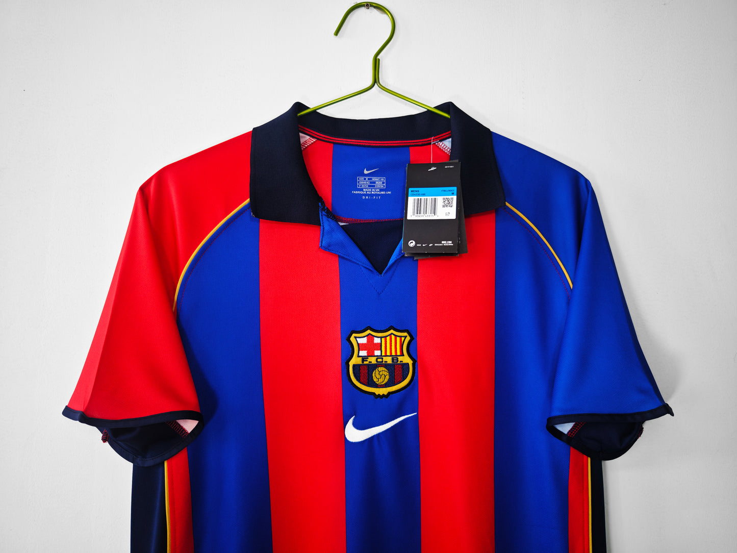 2001/2002 Barcelona Retro home Jersey