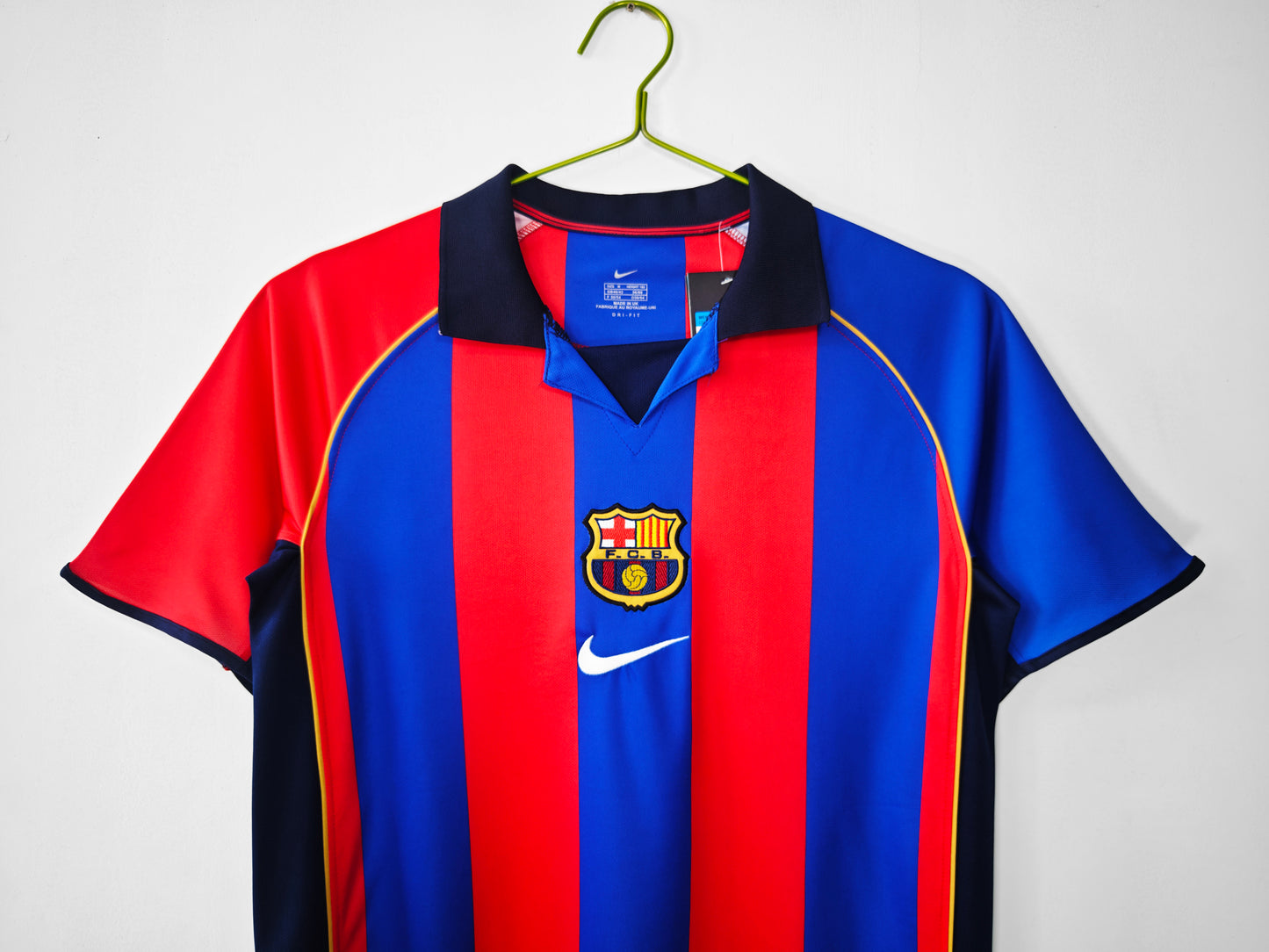 2001/2002 Barcelona Retro home Jersey