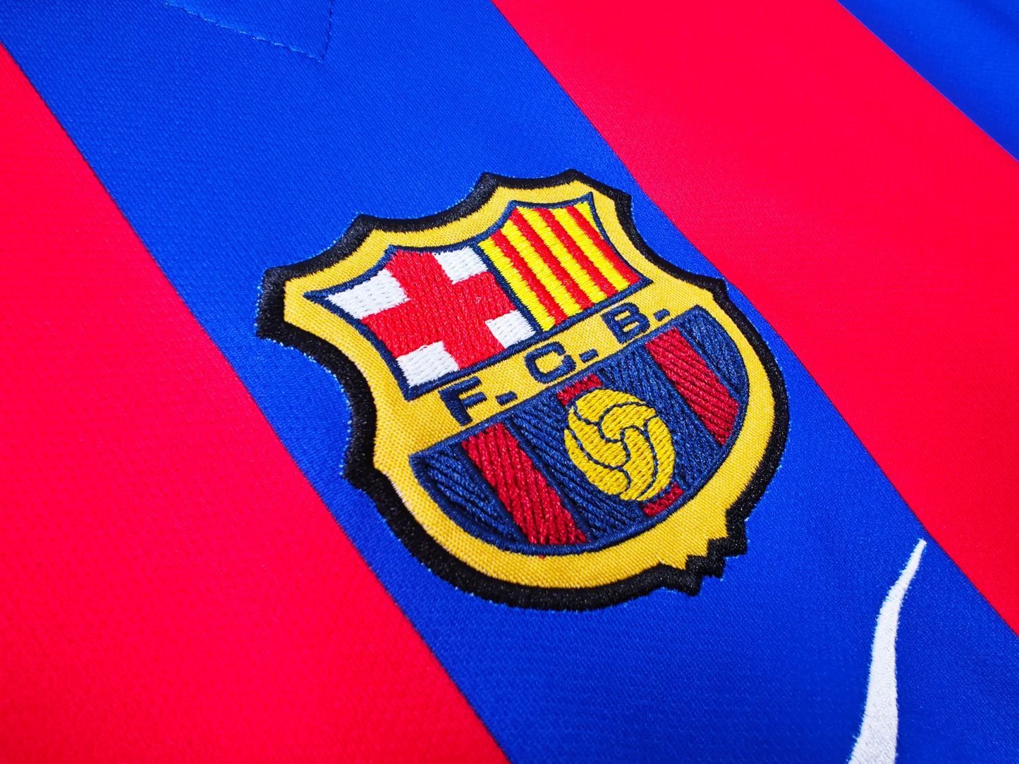 2001/2002 Barcelona Retro home Jersey