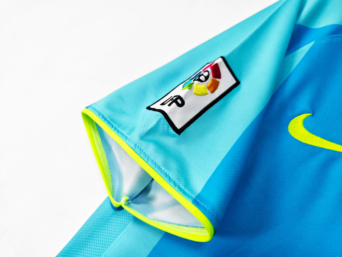 2007/2008 Barcelona Light Blue Away Jersey
