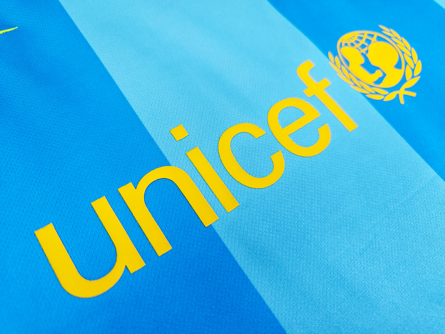 2007/2008 Barcelona Light Blue Away Jersey