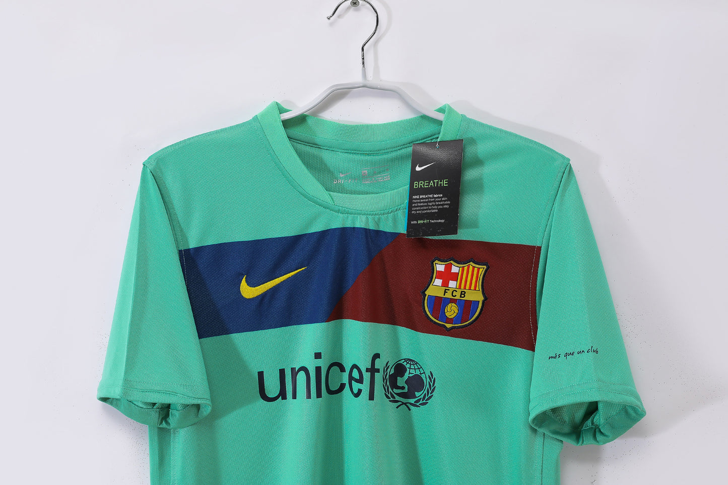 2010/2011 Barcelona Green Jersey