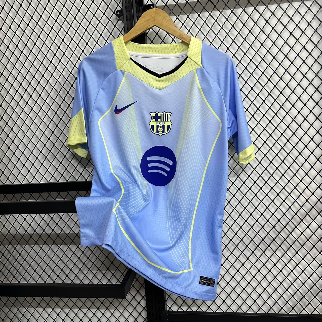 2025/26 Yellow and Light Blue Special Edition Jersey Fans edition