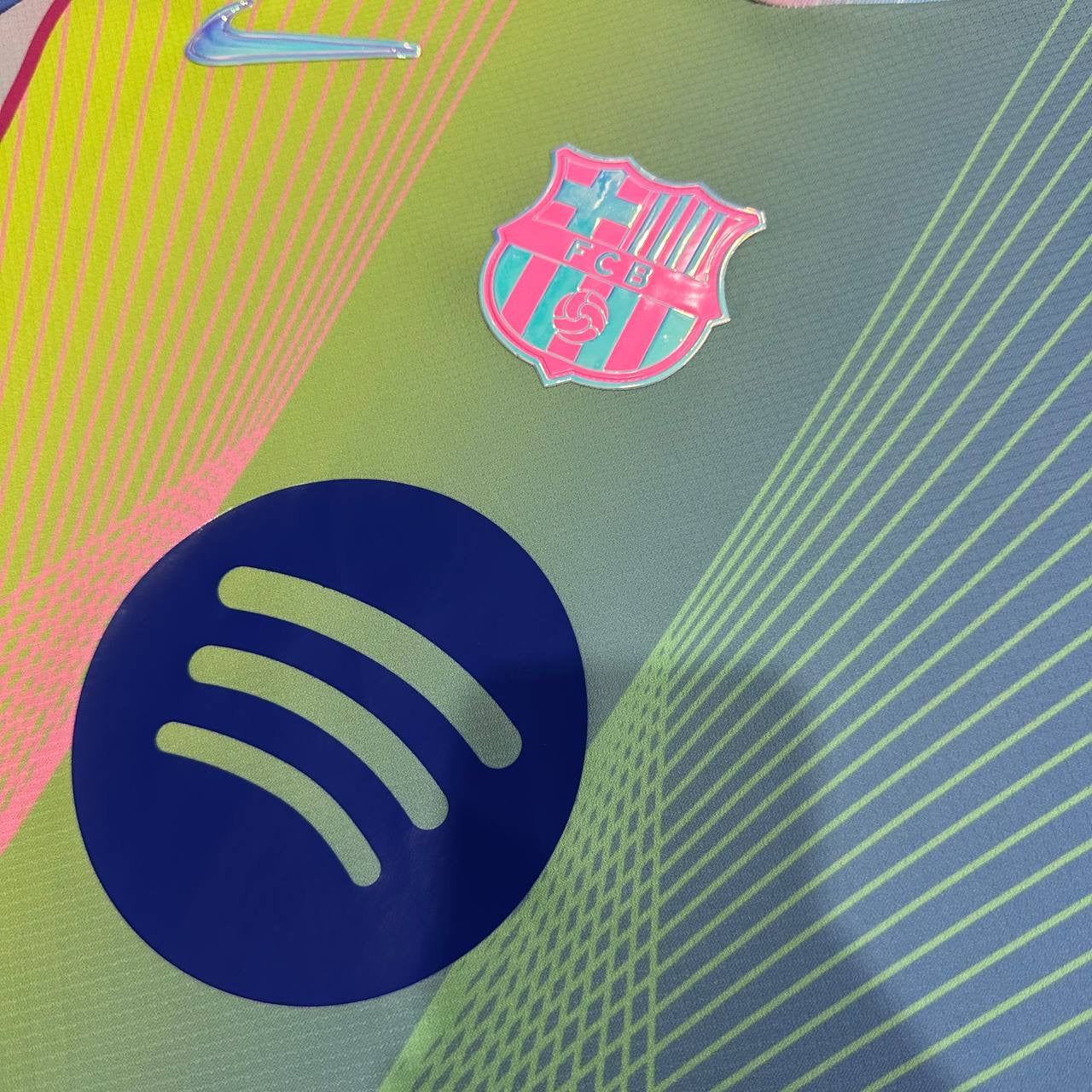 2025/26 Yellow, Blue, and Pink Special Edition Jersey Fans edition