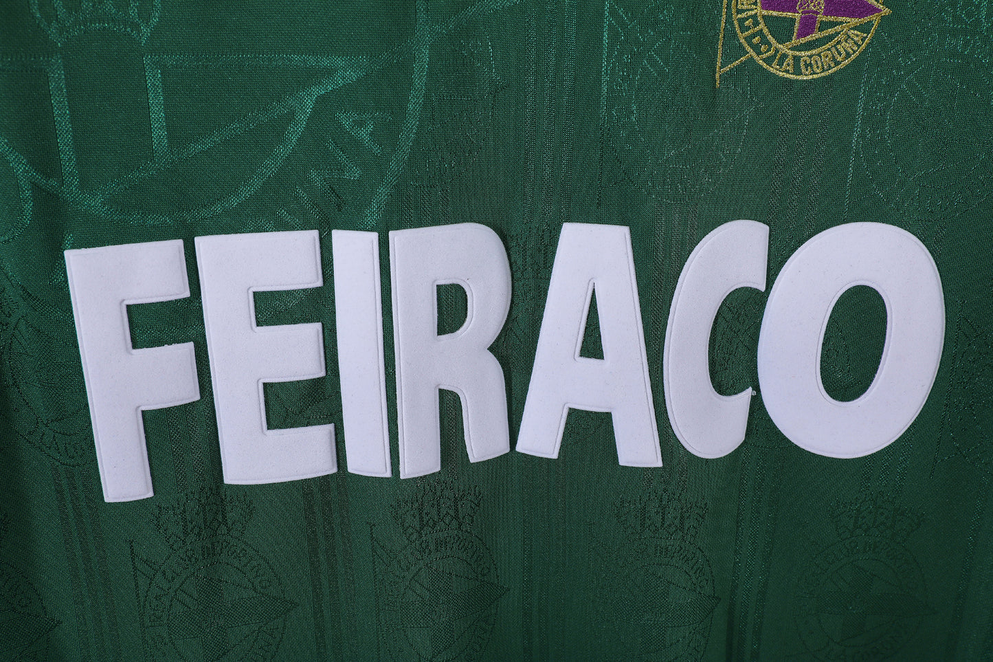 Long sleeve :1999/2000 Deportivo La Coruna third Jersey