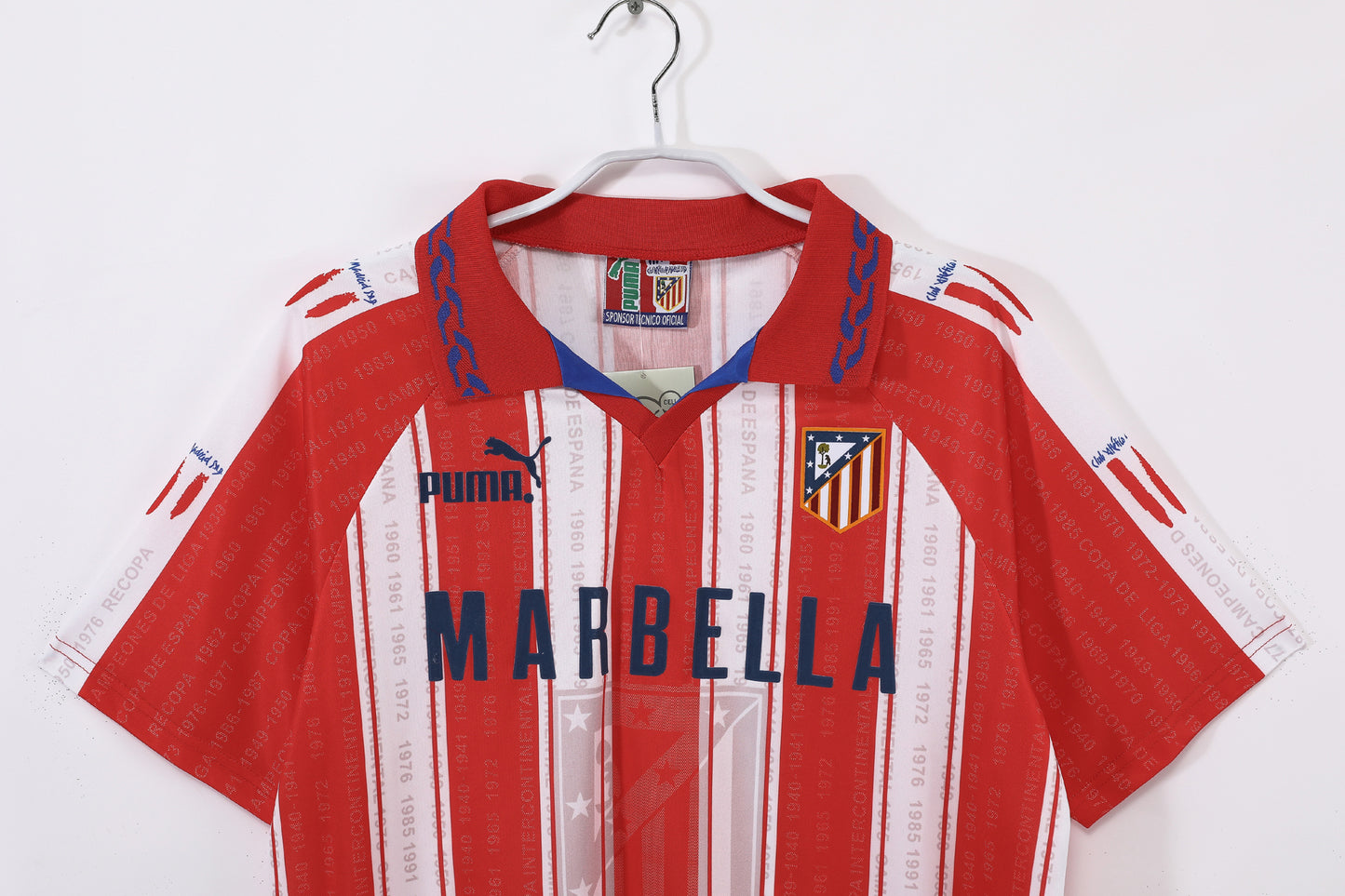 1995/1996 Atletico Madrid home Jersey