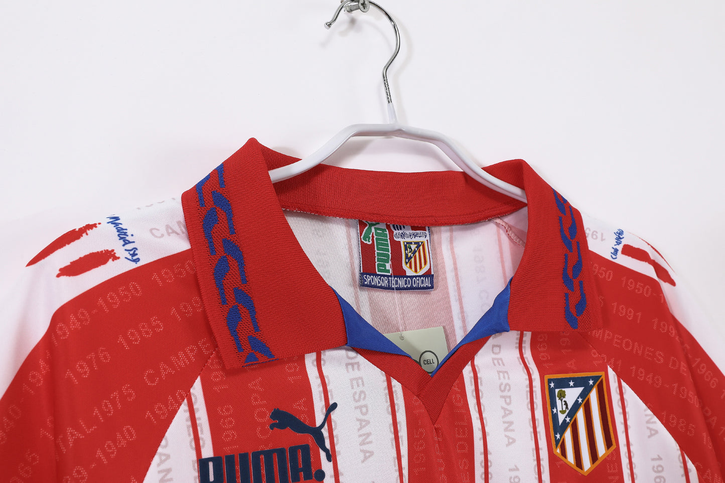 1995/1996 Atletico Madrid home Jersey