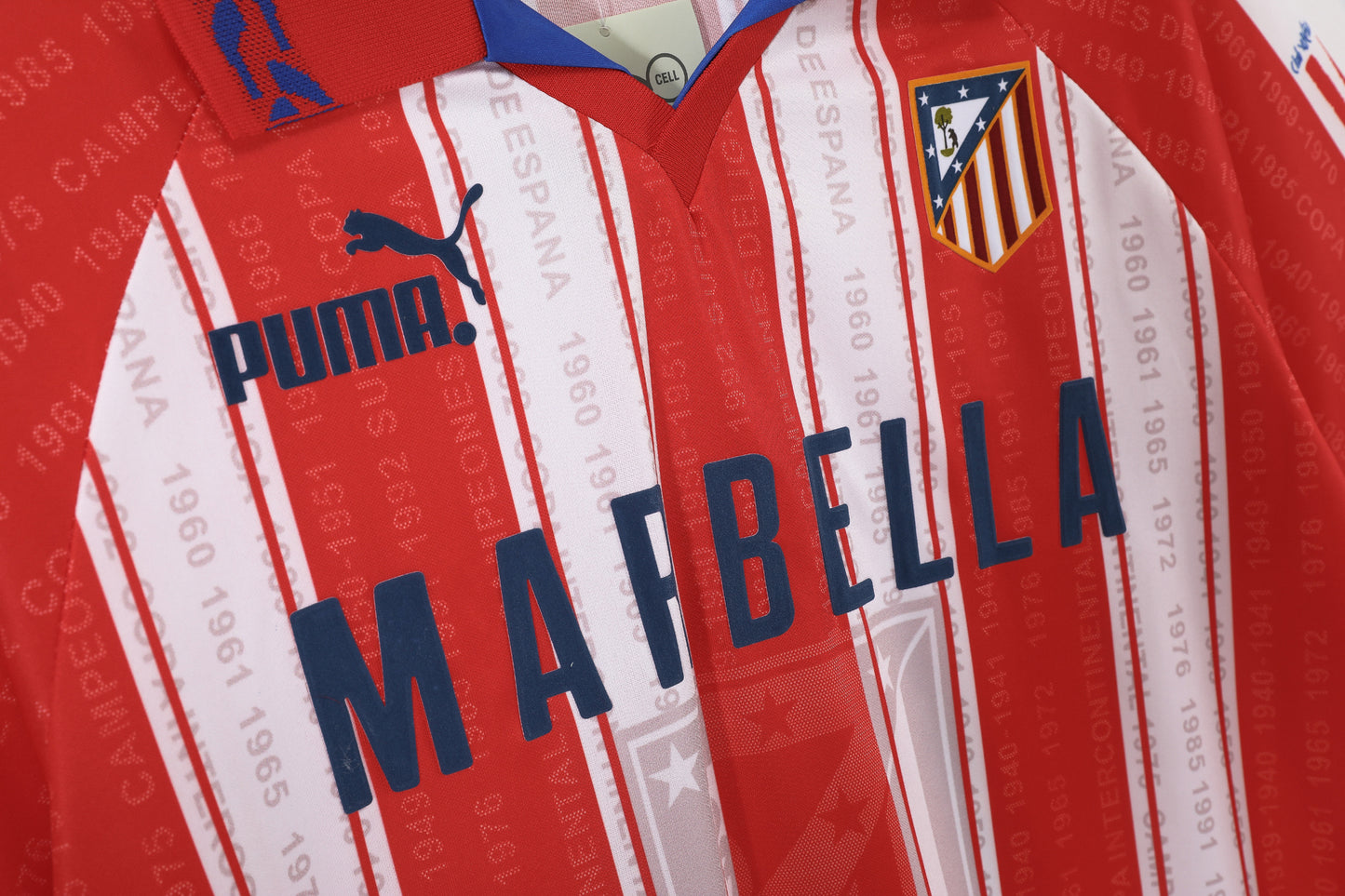 1995/1996 Atletico Madrid home Jersey