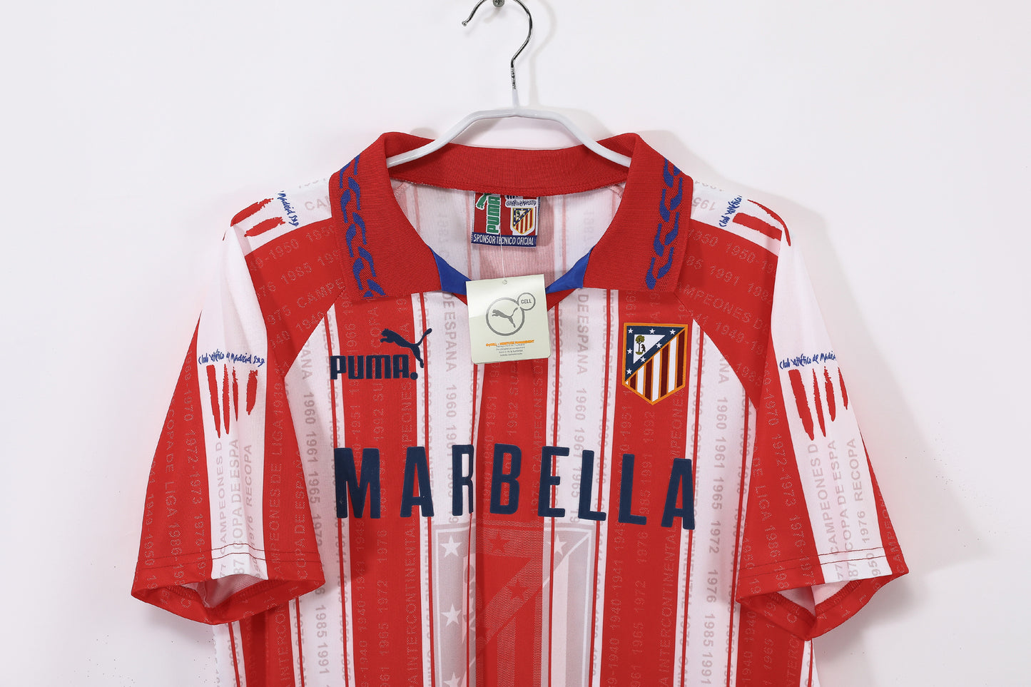 1995/1996 Atletico Madrid home Jersey
