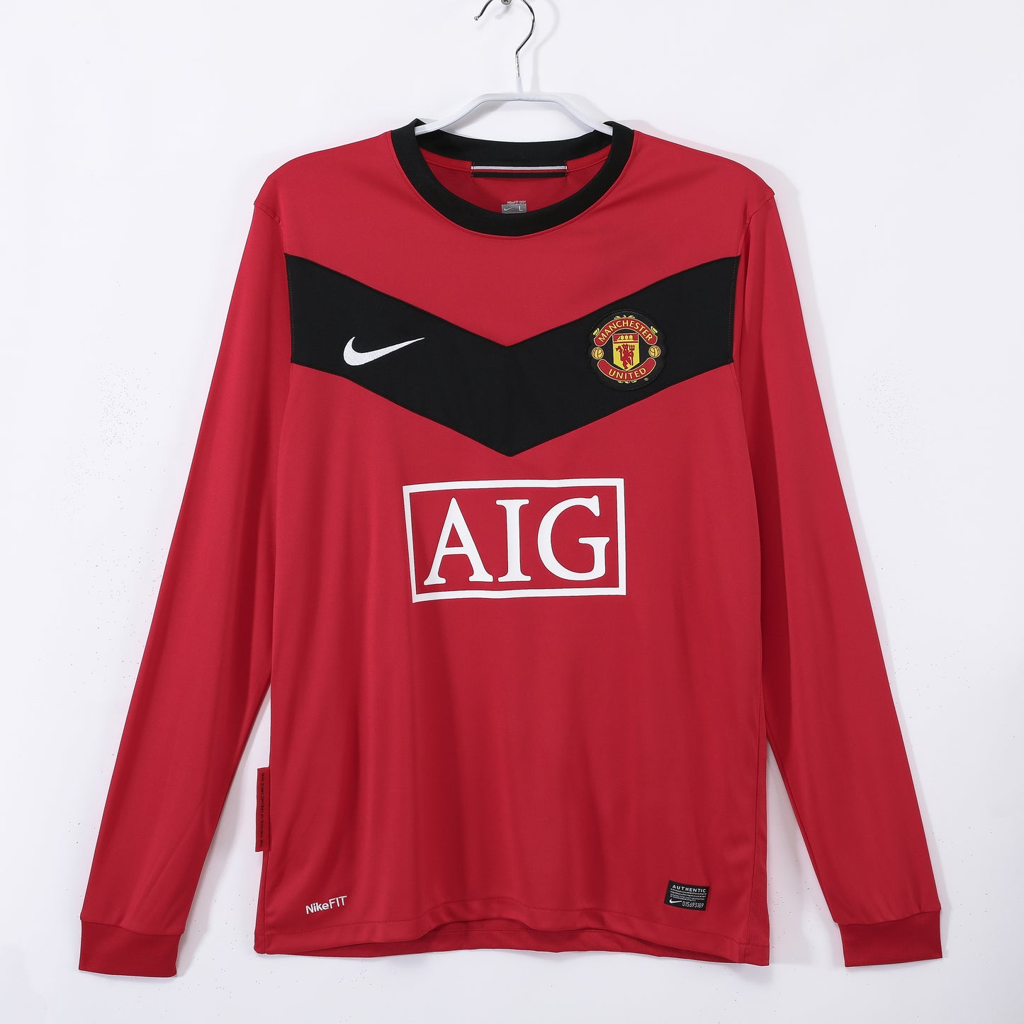 2009/2010 Manchester United home long sleeve