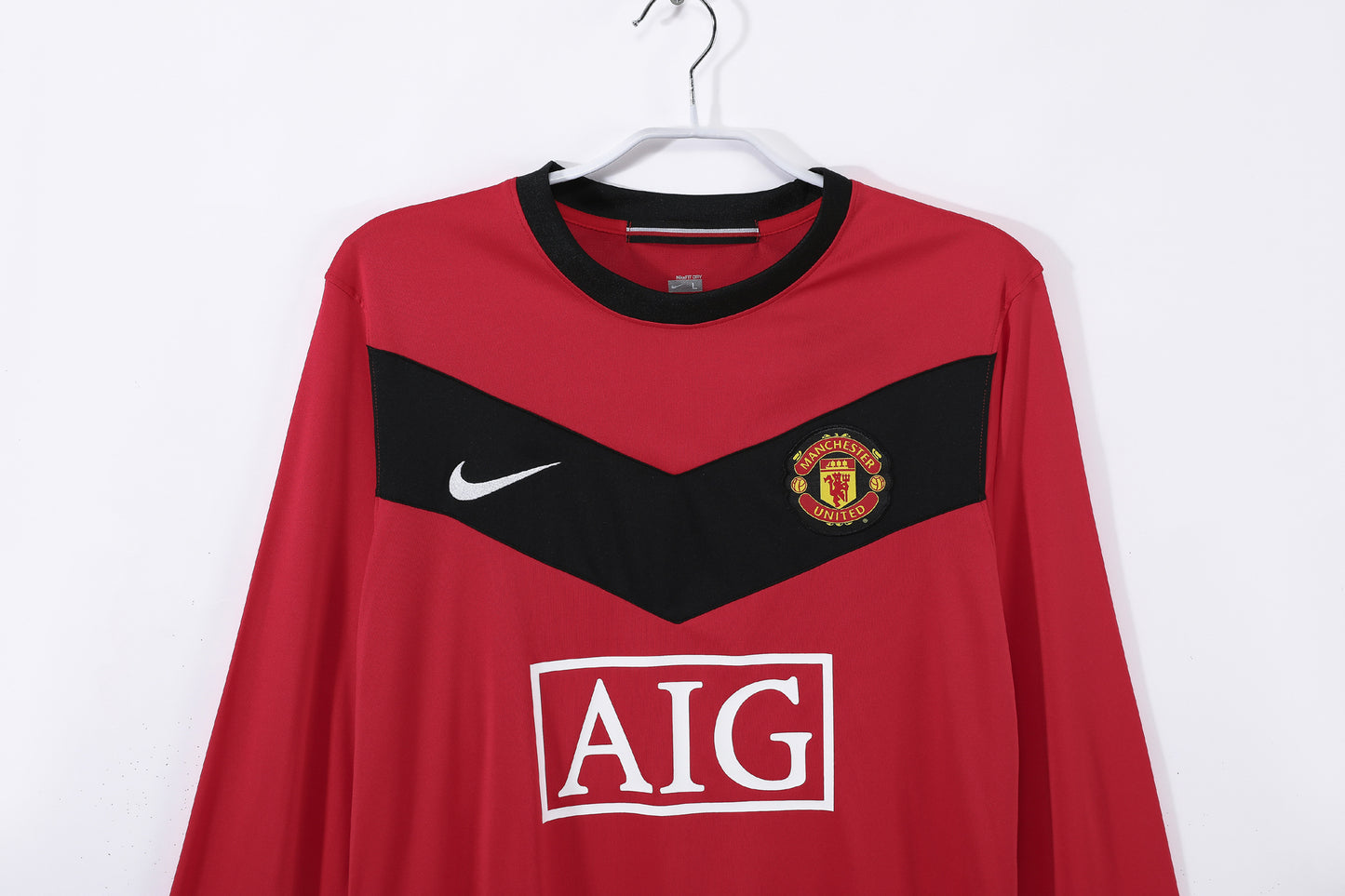 2009/2010 Manchester United home long sleeve