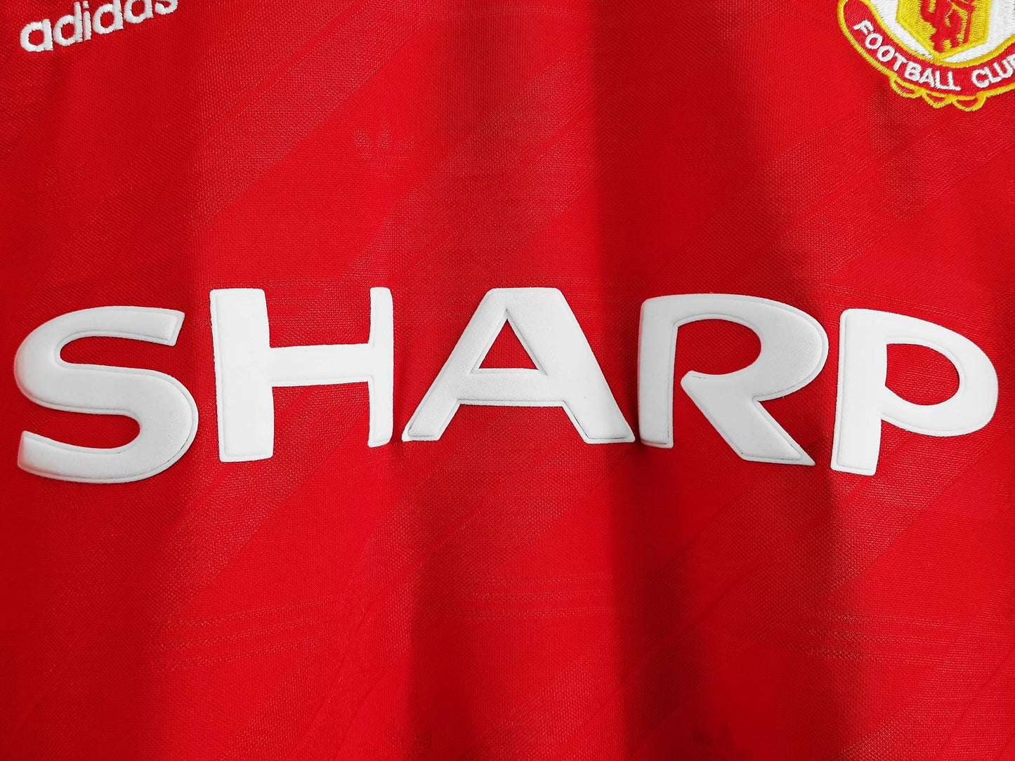 1986/1988 Manchester United home long sleeve