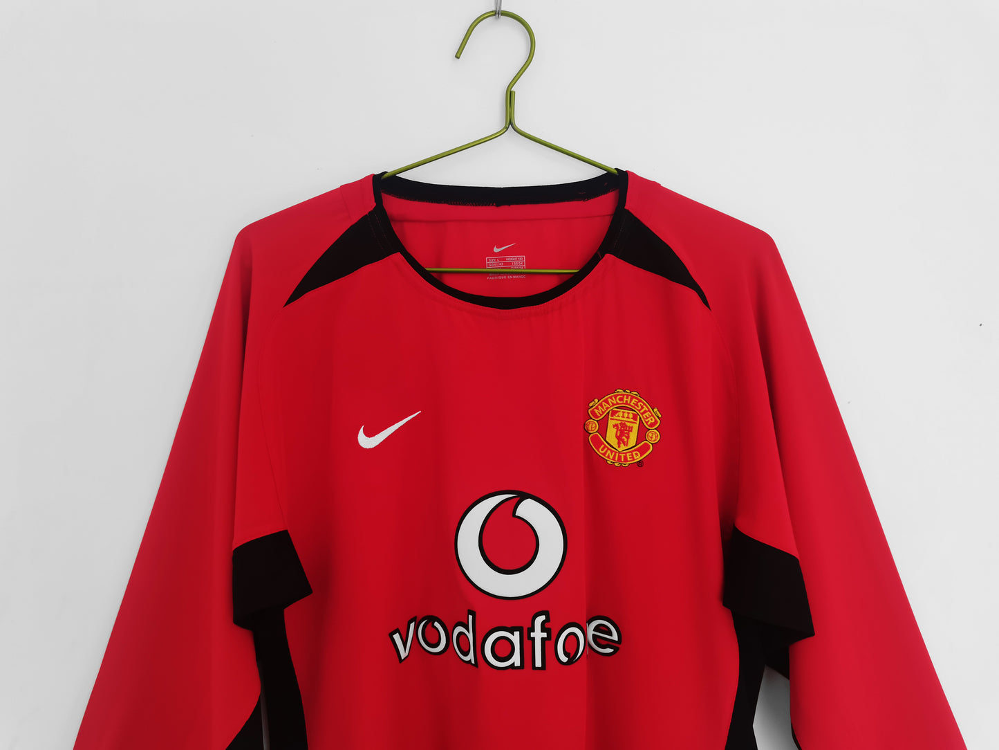 2002/2004 Manchester United home long sleeve