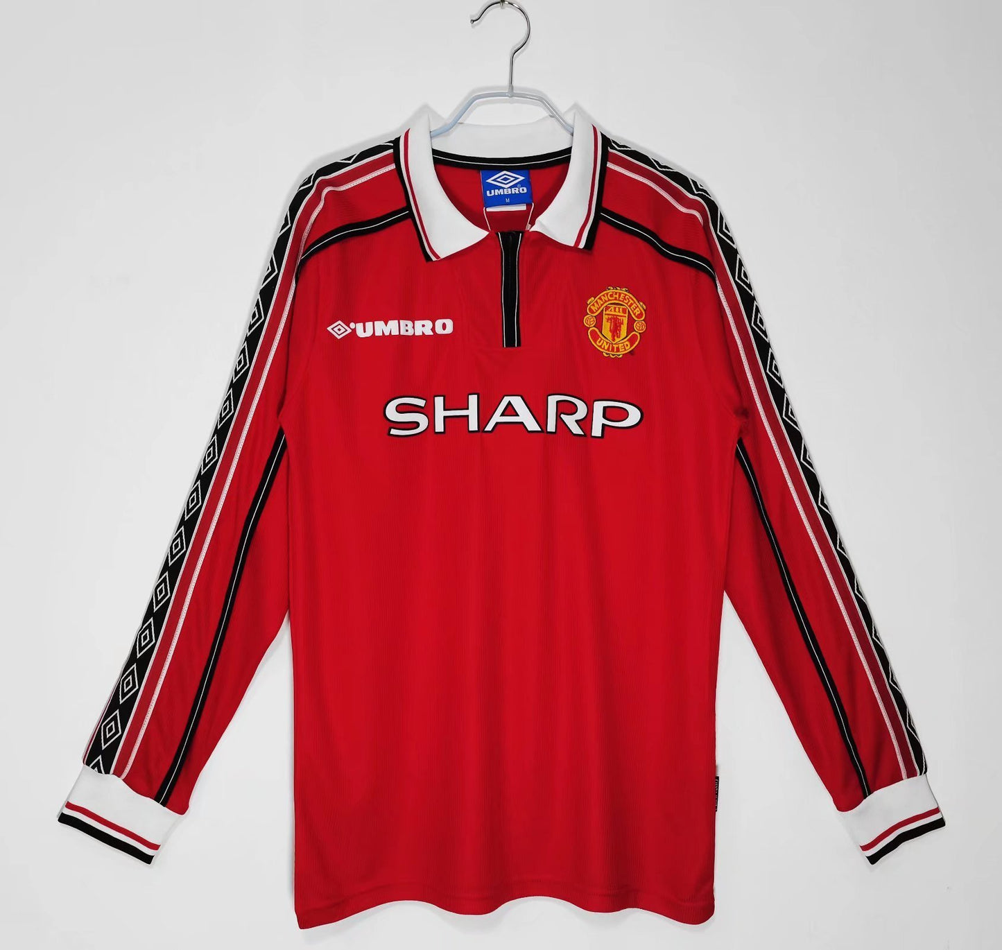 1998/1999 Manchester United home long sleeve