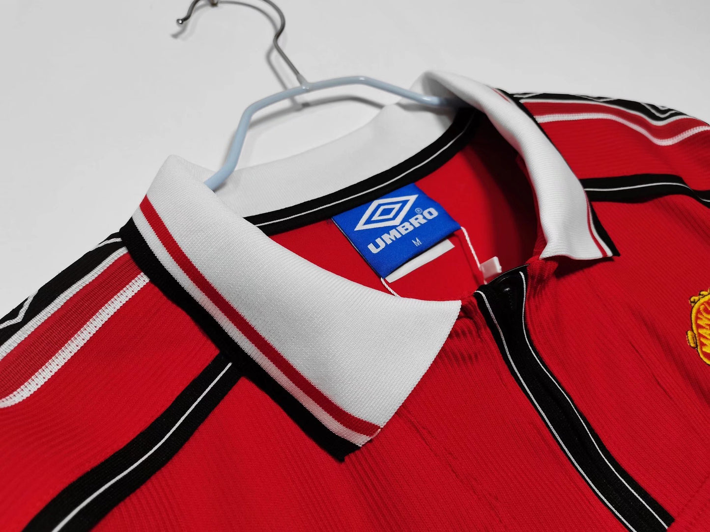 1998/1999 Manchester United home long sleeve