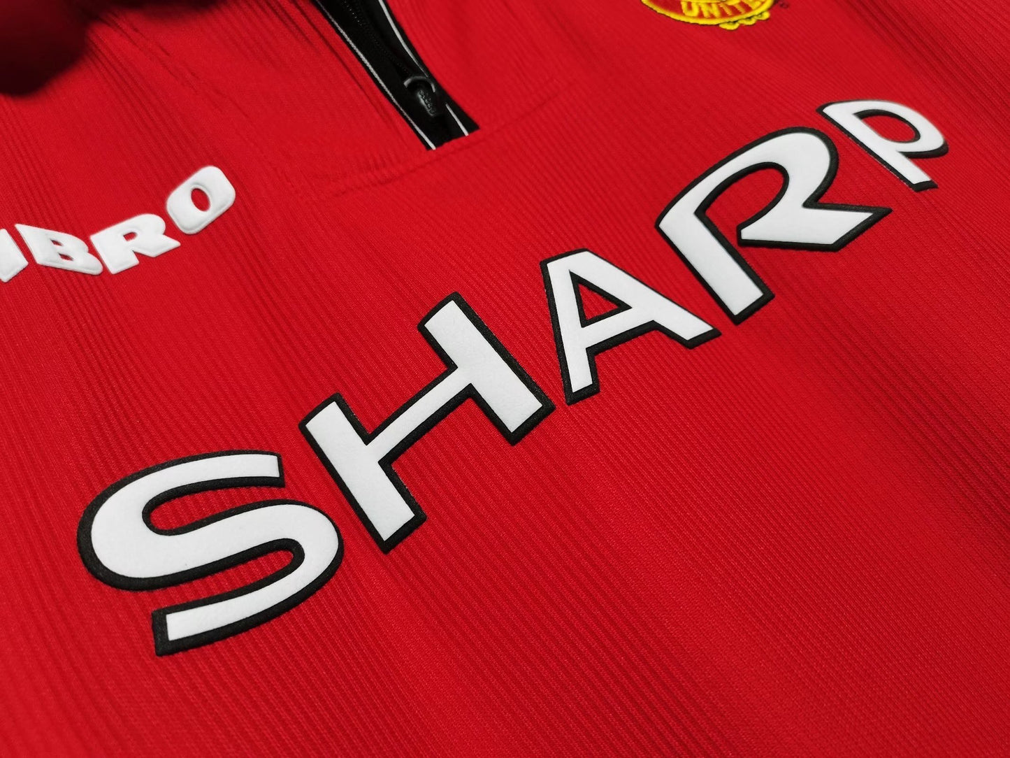 1998/1999 Manchester United home long sleeve