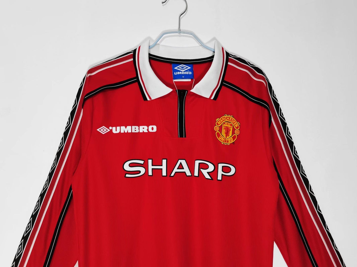 1998/1999 Manchester United home long sleeve
