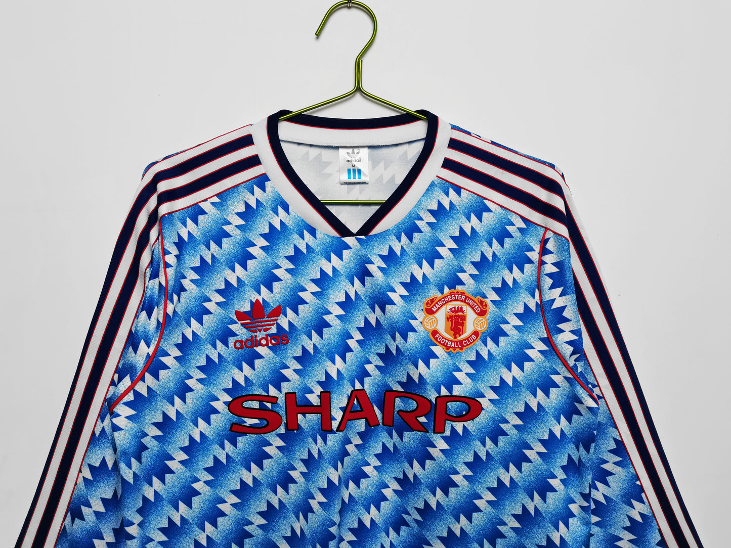 1990/1991 Manchester United away long sleeve