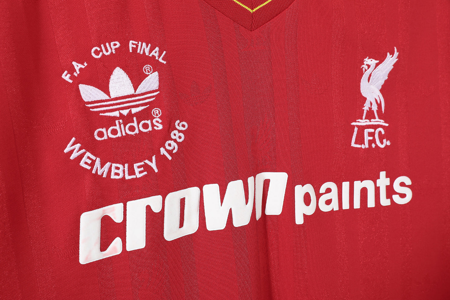 1986/1987 Liverpool home long sleeve