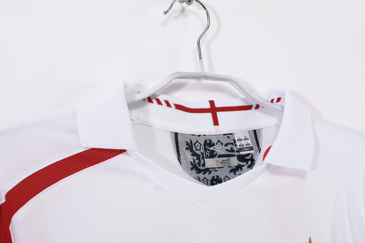 2006 England home long sleeve