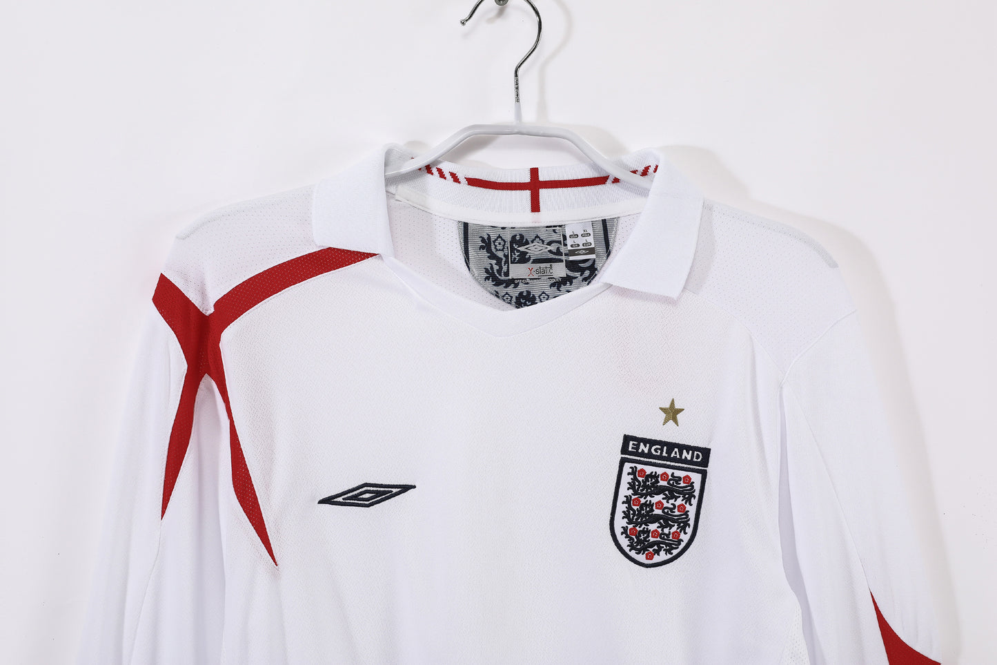 2006 England home long sleeve