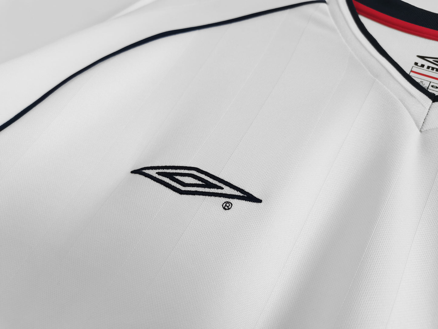 2002 England home long sleeve