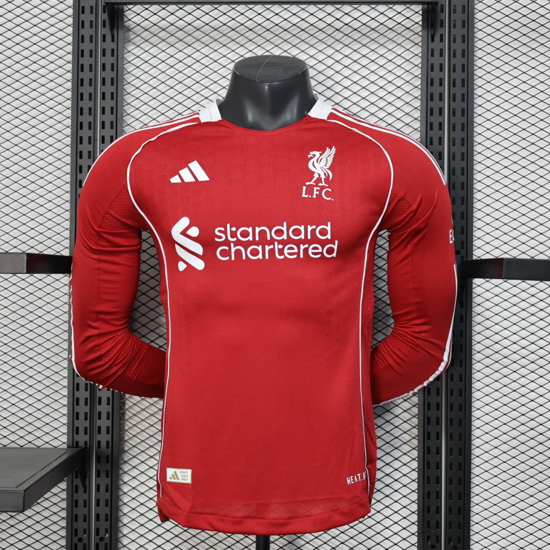 25/26 Liverpool home player version