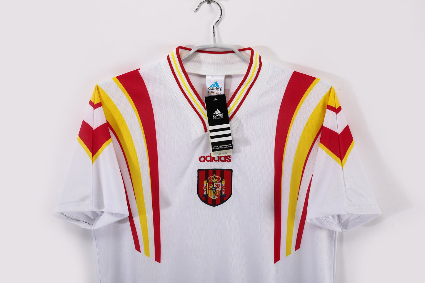 1996 season Spain's second away white retro