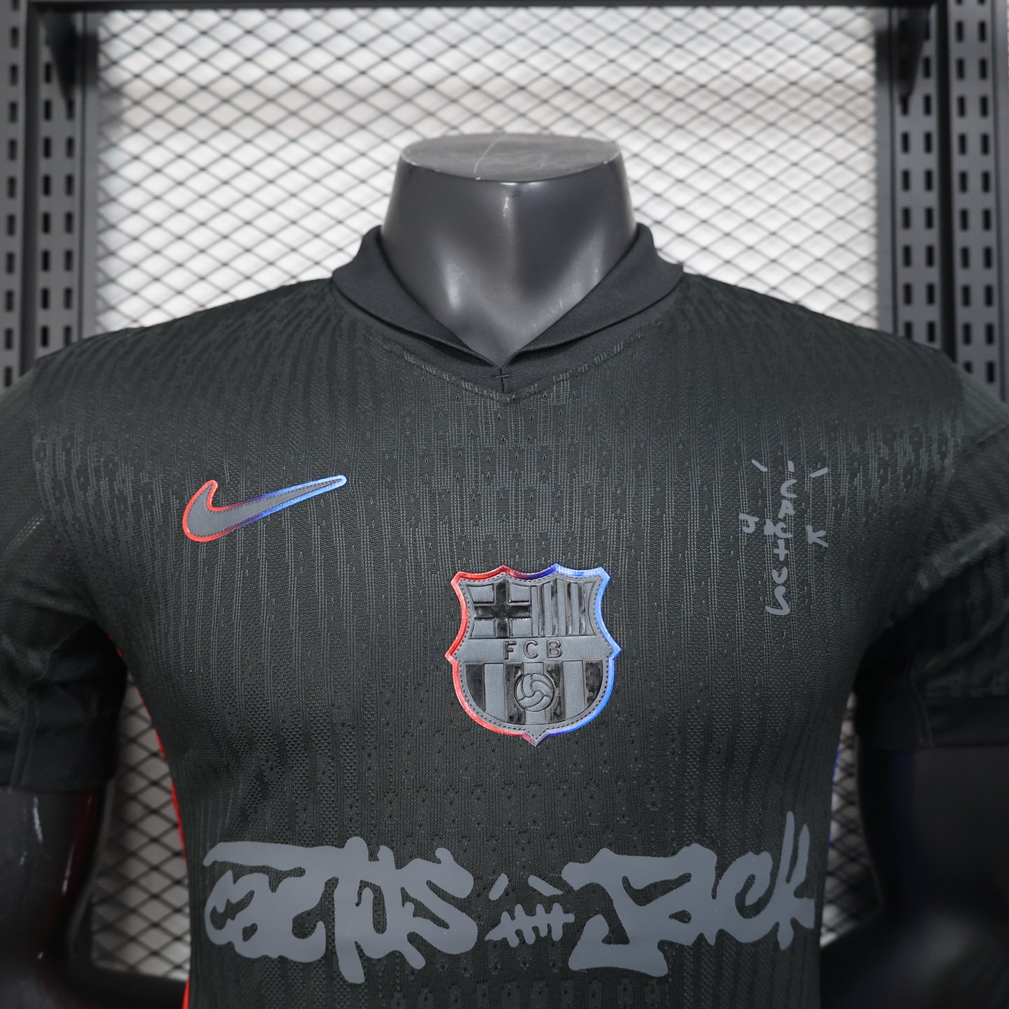 2024/25 Barcelona Travis Scott away player version